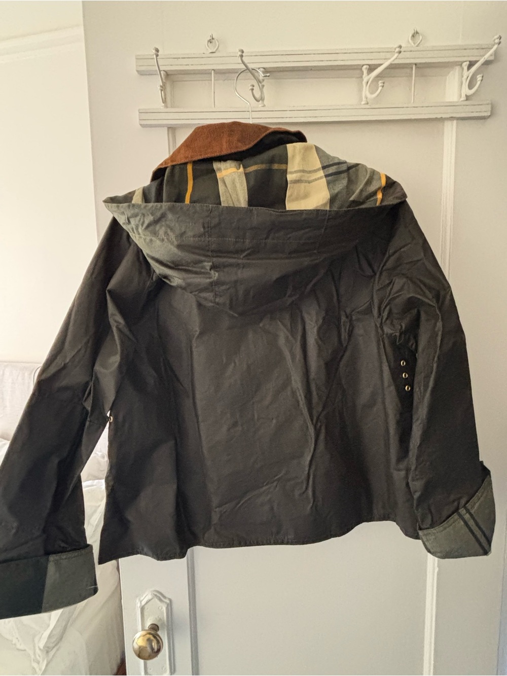 Barbour Erma Waxed Cotton Jacket - NWT - Picture 7 of 8